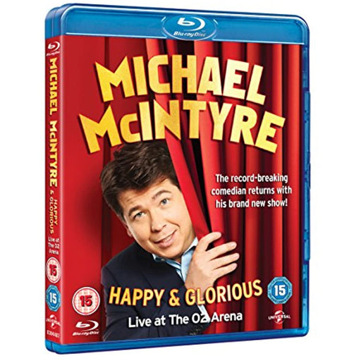 NEW Sealed Michael McIntyre - Happy & Glorious [Blu-ray] [2015] [Region Free] - Attic Discovery Shop