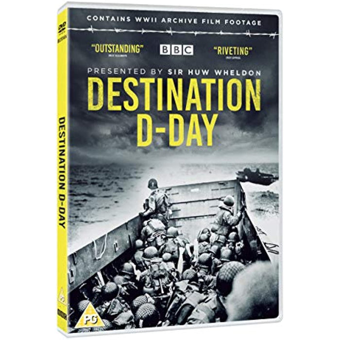 Destination D-Day [DVD] (Inc WWII Archive Film) [Region 2 & 4] [2019 Release] - Like New - Attic Discovery Shop