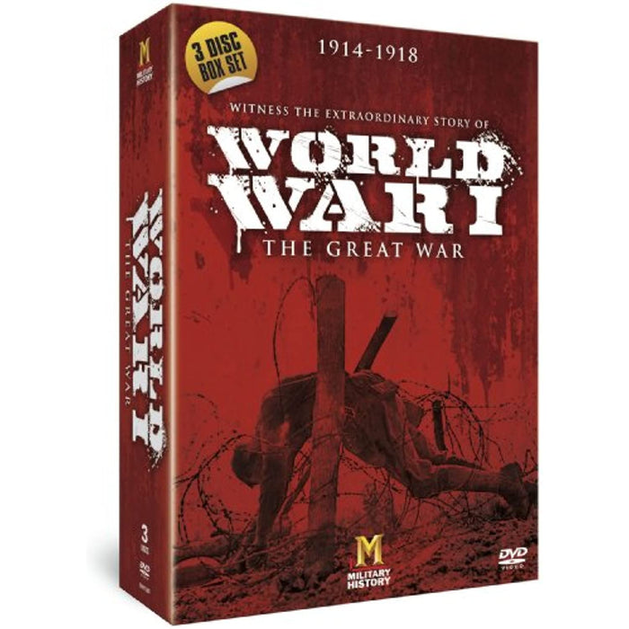 WWI: World War 1 WW1 The Great War 3 Disc [DVD Box Set] [Region 2] - New Sealed - Attic Discovery Shop