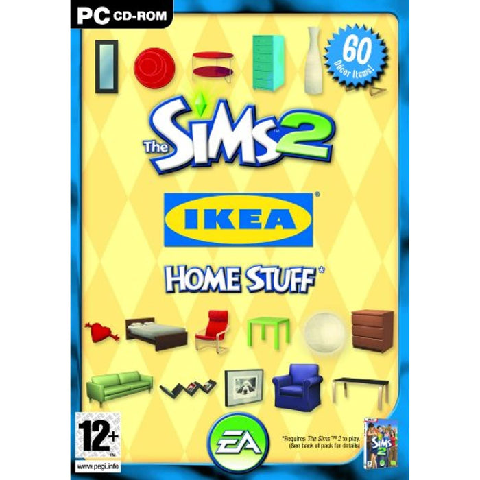 The Sims 2: IKEA Home Stuff (PC CD-ROM Game) [Includes Manual] - Very Good - Attic Discovery Shop