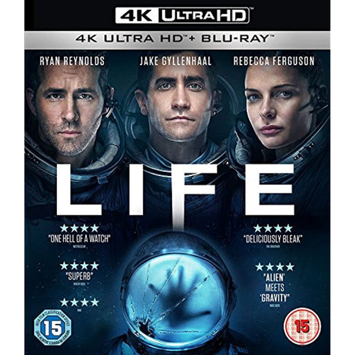 Life - Jake Gyllenhaal, Ryan Reynolds (2 Disc 4K Ultra HD) [Blu-ray] [Reg Free] - Very Good - Attic Discovery Shop