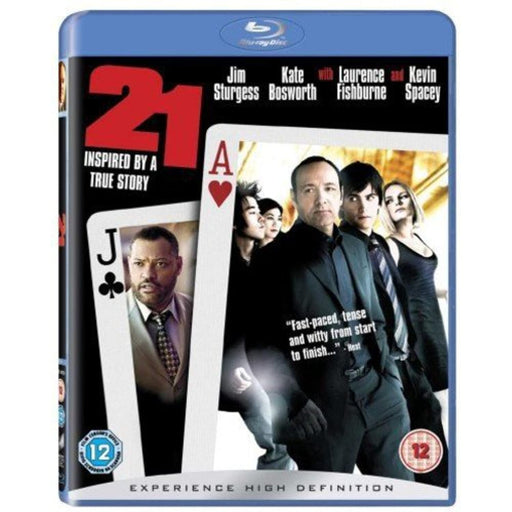 21 - Kevin Spacey [Blu-ray] [2008] [Region Free] - New Sealed - Attic Discovery Shop