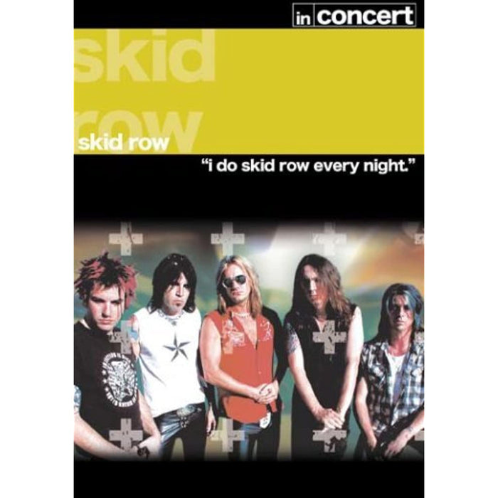 Skid Row - Thick Skin In Concert [DVD] [Region 2] - New Sealed - Attic Discovery Shop