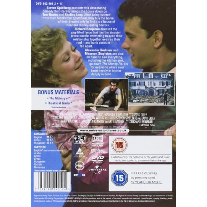 The Money Pit [DVD] [Region 2, 4] - Like New - Attic Discovery Shop