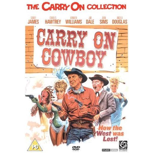 Carry On Cowboy [DVD] [Region 2] (The Carry On Collection) - Like New - Attic Discovery Shop