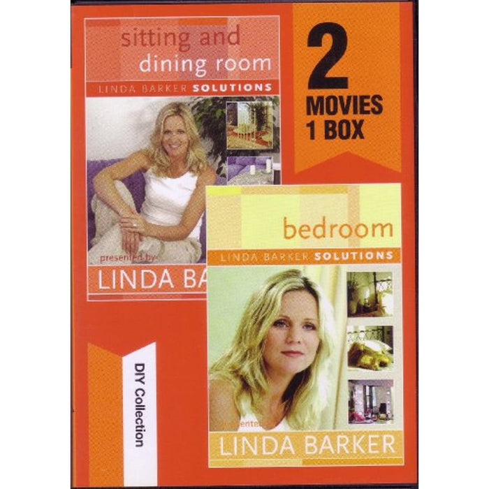 Linda Barker Solutions x2 Sitting and Dining Room; bedroom [DVD] [ALL Regions] - New Sealed - Attic Discovery Shop