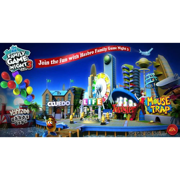 Hasbro Family Game Night Volume Three / Vol 3 (Nintendo Wii Game) [PAL] - Very Good - Attic Discovery Shop