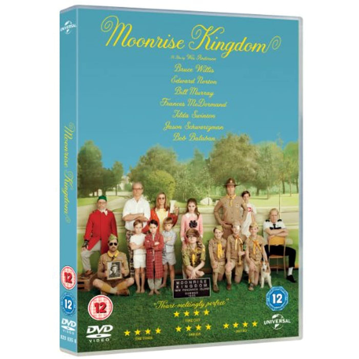 Moonrise Kingdom [DVD] [2012] [Region 2, 4] - New Sealed - Attic Discovery Shop