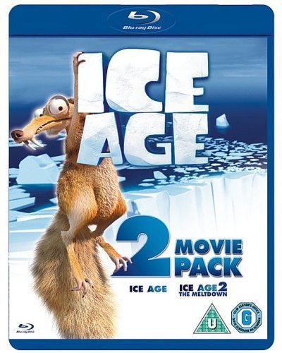 Ice Age 1 & 2 Collection - Inc The Meltdown [Blu-ray] [Region B] - Like New - Attic Discovery Shop