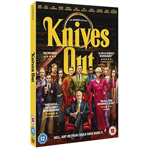 Knives Out [DVD] [2019] [Region 2] - Like New - Attic Discovery Shop