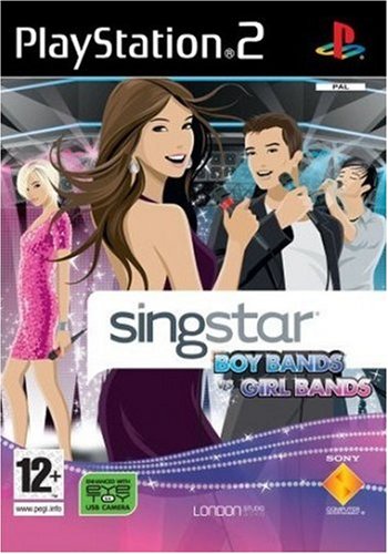SingStar BoyBands vs GirlBands (PS2 PlayStation 2 Game) - Very Good - Attic Discovery Shop