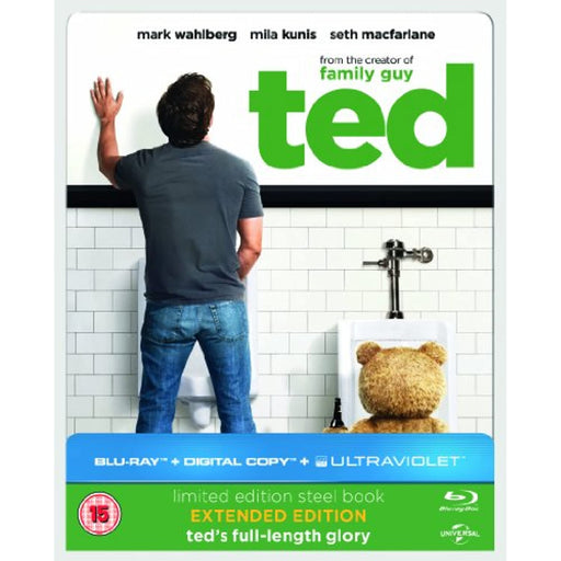 Ted - Extended Edition - Limited Edition Steelbook [Blu-ray] [Region B] - Very Good - Attic Discovery Shop