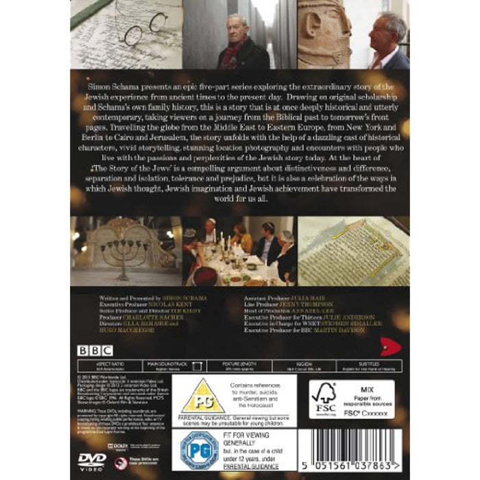 The Story of the Jews [DVD] [Region 2, 4] - Like New - Attic Discovery Shop