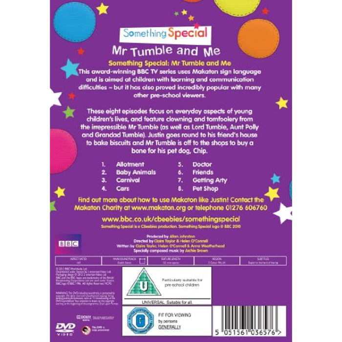 Something Special - Mr Tumble and Me [DVD] [Region 2] - Like New - Attic Discovery Shop