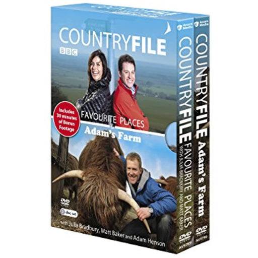 Countryfile Collection Favourite Places / Adam's Farm DVD Boxset R2 - New Sealed - Attic Discovery Shop