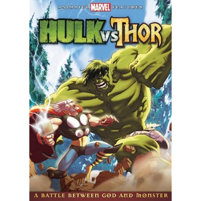 Hulk vs. Thor Animated Film Action Film [DVD] [Region 2] - New Sealed - Attic Discovery Shop