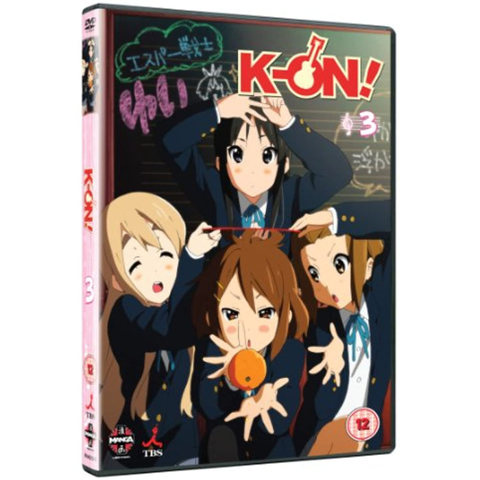 K-On! Volume 3 [DVD] Anime [Region 2] - Very Good - Very Good - Attic Discovery Shop