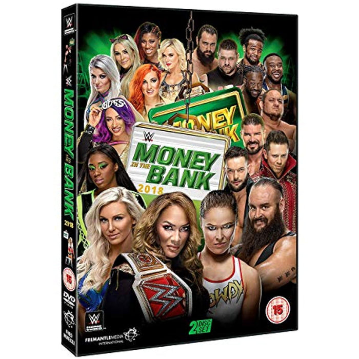 WWE: Money In The Bank 2018 [DVD] [Region 2, 5] - Very Good - Attic Discovery Shop