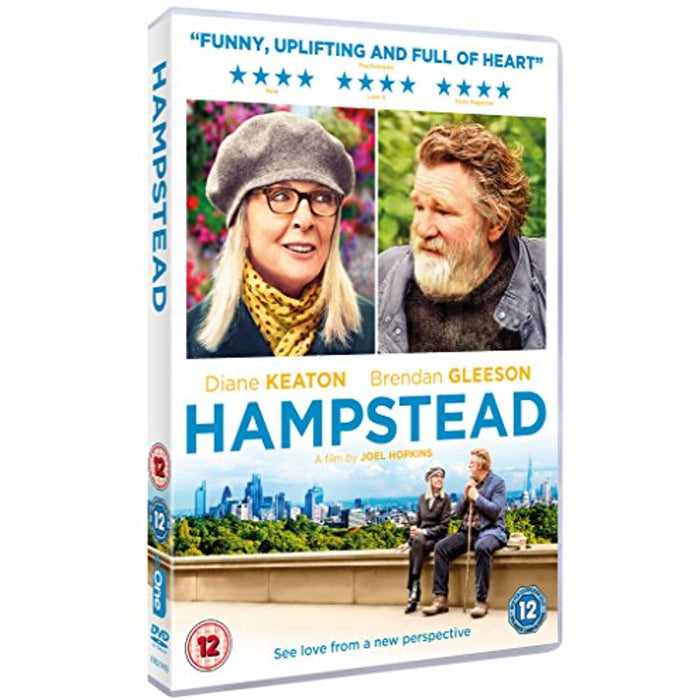 Hampstead [DVD] Diane Keaton [2017] [Region 2] - New Sealed - Attic Discovery Shop