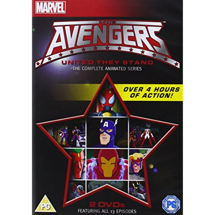 The Avengers Complete Animated Series [DVD] [1999] [Region 2] (Over 4 Hours!) - Very Good - Attic Discovery Shop