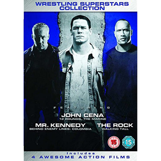 Wrestling Superstars Collection 12 Rounds / Marine / Walking Tall +1 [Reg2 DVD] - Like New - Attic Discovery Shop