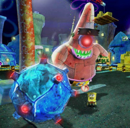 SpongeBob: Truth or Square (PSP PlayStation Portable Game) - Very Good - Attic Discovery Shop
