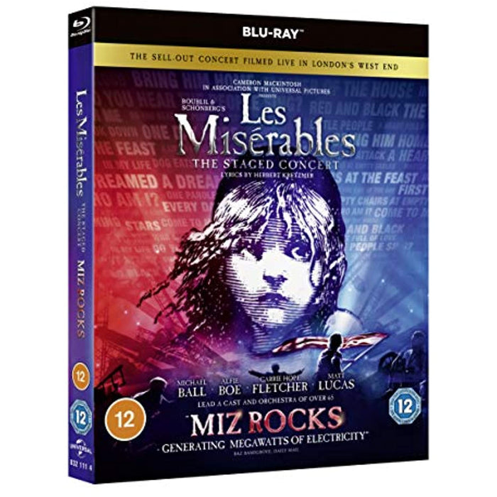 Les Miserables: The Staged Concert [Blu-ray] [2019] [Region B] - Like New - Attic Discovery Shop