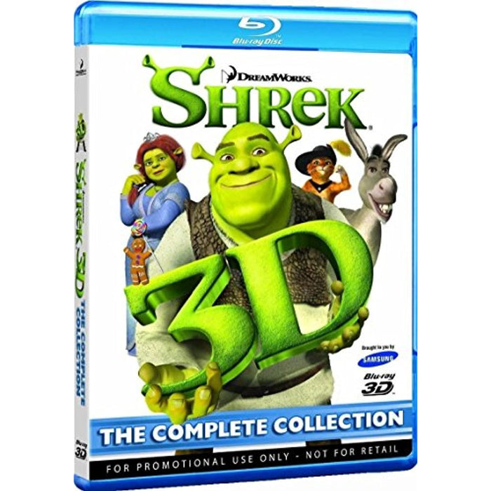 Shrek 3D: The Whole Story (The Complete Collection) [Blu-ray] [Region B] - Very Good - Attic Discovery Shop