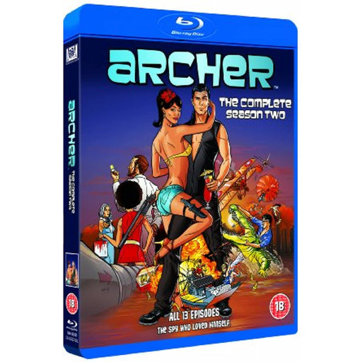 Archer - 2nd Season 2 The Complete Series Two [Blu-ray] [Region A + B] - Very Good - Attic Discovery Shop