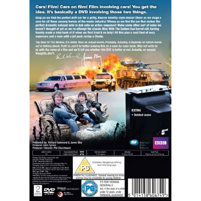 Top Gear at the Movies [DVD] [Region Free] - Like New - Attic Discovery Shop