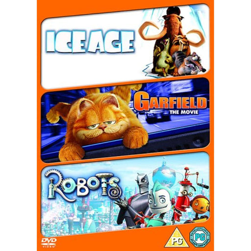 Robots/Ice Age/Garfield: The Movie [DVD] [Region 2] - Like New - Attic Discovery Shop