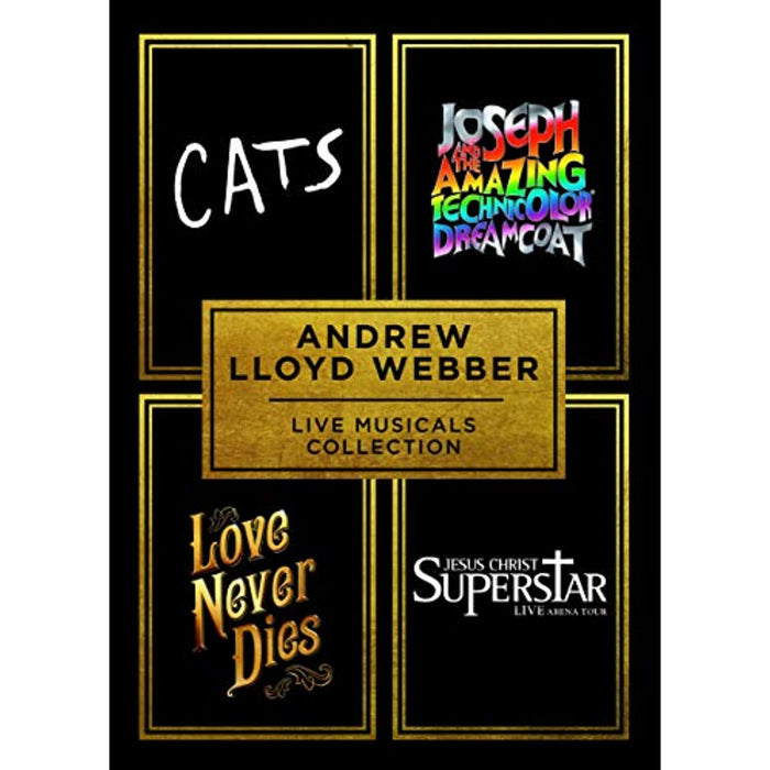 Andrew Lloyd Webber - Live Musicals Collection [DVD] [2019] [Reg 2] - New Sealed - Attic Discovery Shop