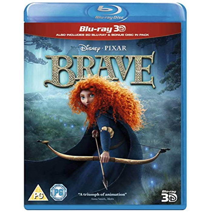 Brave 3D [Blu-ray] [Region Free] - Very Good - Attic Discovery Shop