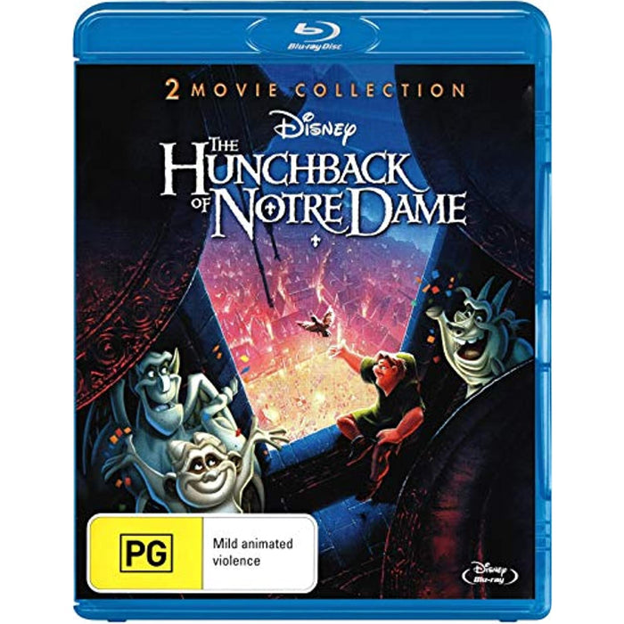 The Hunchback of Notre Dame -1 and 2 [Blu-ray] [Region B] - Like New - Attic Discovery Shop