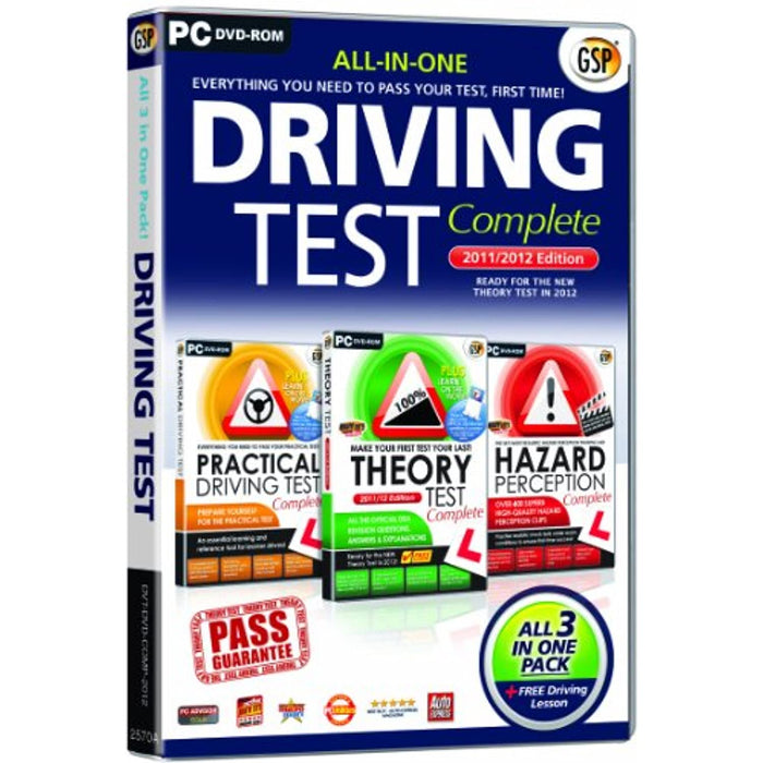 All-In-One Driving Test Complete Edition (PC DVD-ROM) - New Sealed - Attic Discovery Shop