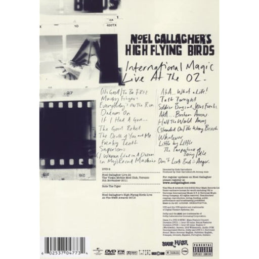 Noel Gallagher's High Flying Birds Live At The O2 DVD [Region Free] - New Sealed - Attic Discovery Shop