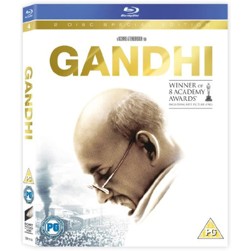 Gandhi [Blu-ray] [2009] [Region Free] - Like New - Attic Discovery Shop