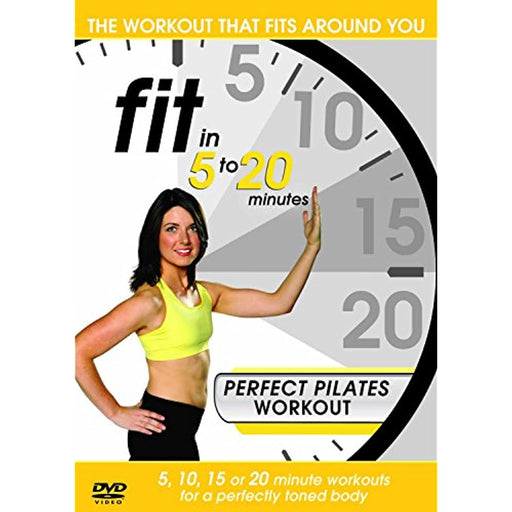 Fit in 5 to 20 Minutes - Perfect Pilates Workout [DVD] [Region 2] - New Sealed - Attic Discovery Shop