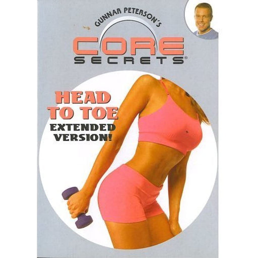 Gunnar Peterson's Core Secrets: Head To Toe Extended Fitness DVD R2 - New Sealed - Attic Discovery Shop