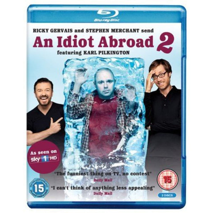 An Idiot Abroad - Series 2 [Blu-ray] [2011] [Region B] (New, Torn Seal) - Like New - Attic Discovery Shop