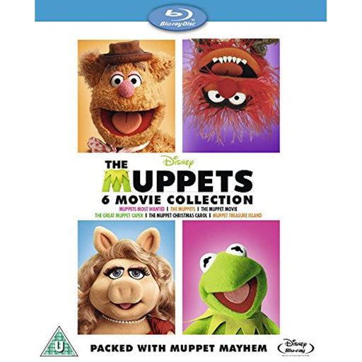 The Muppets Bumper 6 Movie Collection [Blu-ray Box Set] [Region Free] - Very Good - Attic Discovery Shop