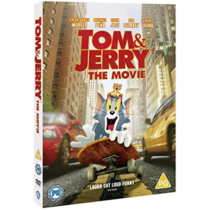 Tom & Jerry The Movie [DVD] [2021] [Region 2] - New Sealed - Attic Discovery Shop