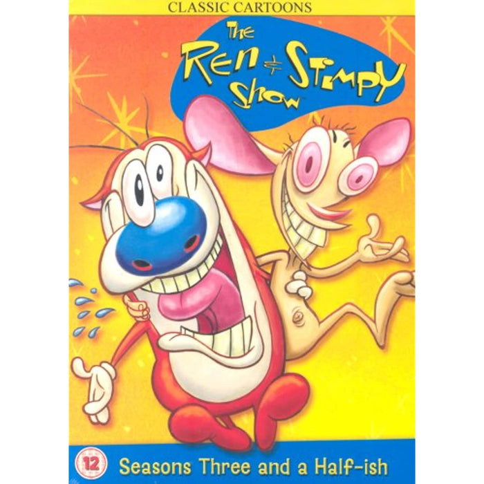 The Ren & Stimpy Show - Seasons Three and a Half-ish [DVD] Region 2 - New Sealed - Attic Discovery Shop