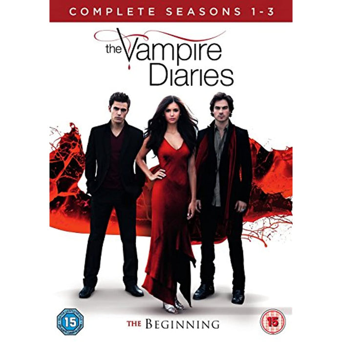 The Vampire Diaries Season 1-3 Complete DVD Boxset 2012 [Region 2] - New Sealed - Attic Discovery Shop