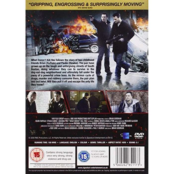 What Doesn't Kill You [DVD] [Region 2] (Oscar Winning Producer) - New Sealed - Attic Discovery Shop