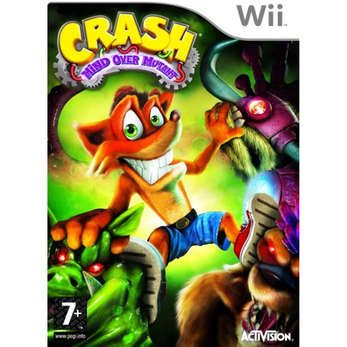 Crash Bandicoot: Mind Over Mutant (Nintendo Wii Game) [PAL] - Very Good - Attic Discovery Shop