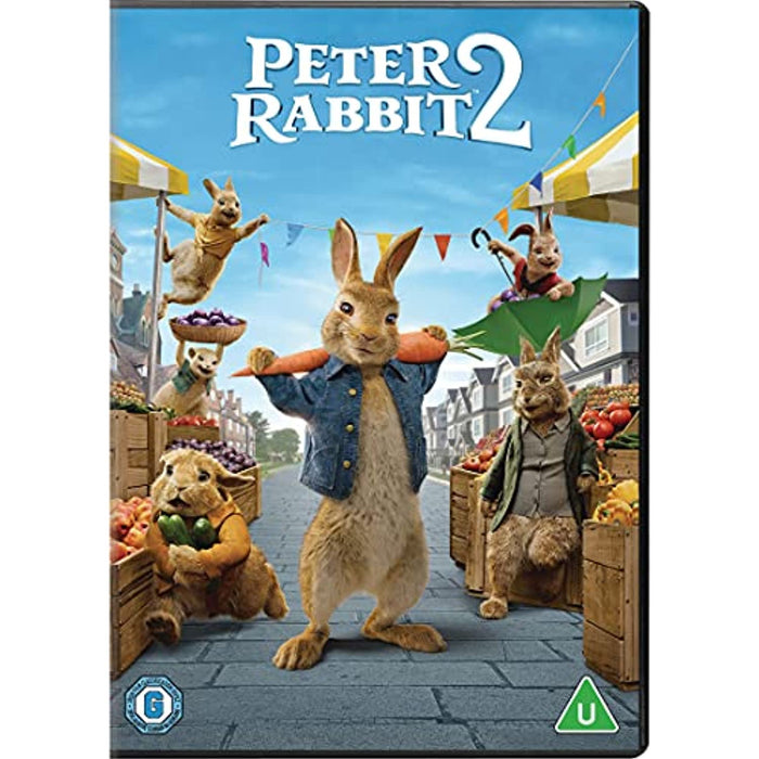 Peter Rabbit 2 [DVD] [2021] [Region 2] - New Sealed - Attic Discovery Shop