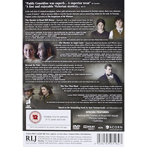 The Suspicions of Mr Whicher - The Complete Collection [DVD Box Set] [Region 2] - Very Good - Attic Discovery Shop