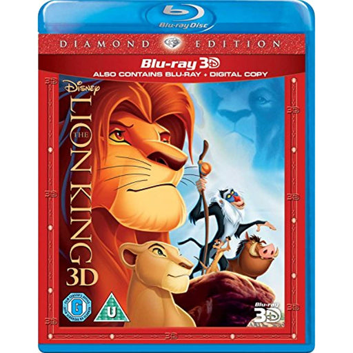 The Lion King (Blu-ray 3D + Blu-ray) [Region Free] - Very Good - Attic Discovery Shop