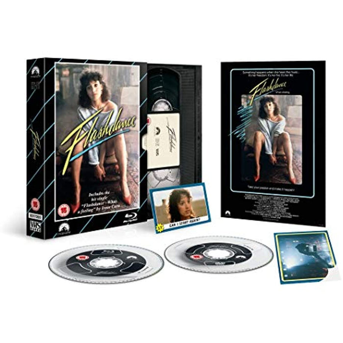 Flashdance Blu-ray + DVD Limited Edition Rare VHS Style Set - New Sealed - Attic Discovery Shop